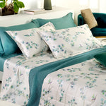 COMPLETO LETTO COPRILETTO TESSITURA RANDI ALMOND - immagine 2