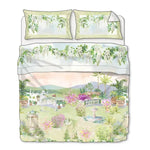 PARURE LENZUOLA COPRILETTO TESSITURA RANDI BELLAGIO - immagine 4