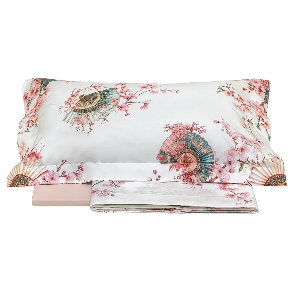 COMPLETO LETTO COPRILETTO RANDI IKEBANA